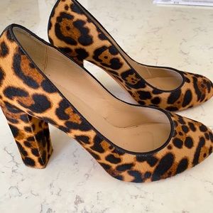 COPY - J. Crew Etta Leopard Print 3.5-inch Heels